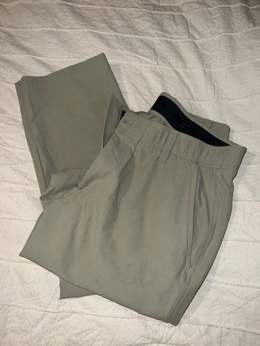 Men's Casual Stretch Pants - Olive Gray